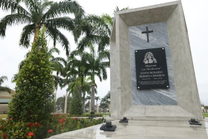 Mausoleo en honor a la artista.