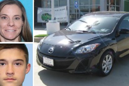 Tyler Roenz manejaba el carro de sus padres. Él y su madre Michelle fueron reportados como desaparecidos.