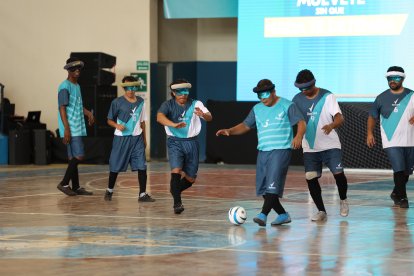 El partido empezó al medio día