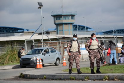 El afectado es parte del cuerpo de agentes penitenciarios de Latacunga.