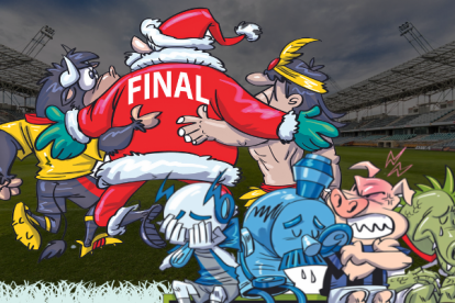 Papá Noel premiará a Barcelona o Aucas por hacer las cosas bien en el 2022.