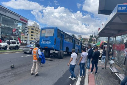 No se registraron personas heridas luego del accidente.