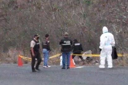 Alarma en Manabí por el hallazgo de un cadáver en saco de yute