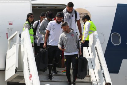 Flamengo ya está en Guayaquil para la final de la Copa Libertadores