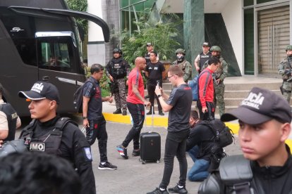 Final de la Copa Libertadores: Hinchas recibieron al Paranaense en Guayaquil
