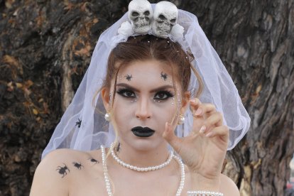 Si tienes algún accesorio en lugar de disfraz, lúcelo sin problemas. El resultado es genial.