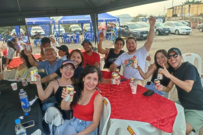 Copa Libertadores: Brasileños en Guayaquil celebraron el tricampeonato de Flamengo