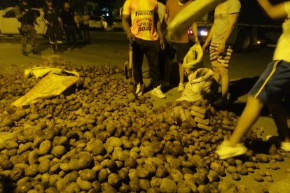 El cargamento fue llevado a la Jefatura Antinarcóticos de Quevedo.