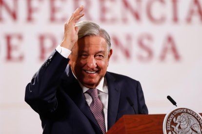 López Obrador asegura estar "feliz, feliz" por triunfo de Lula en Brasil