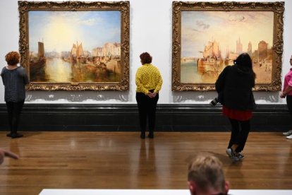 Dos luminosos óleos muestran a un Turner modernizador y algo ‘fanfarrón’