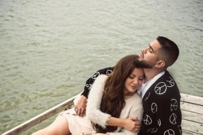 Fotos que se realizaron tras la grabación del video musical.