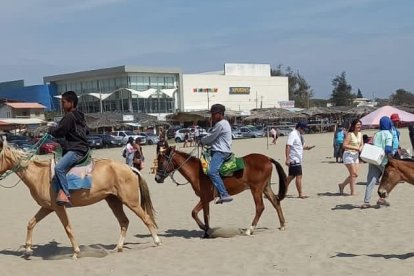 La ciudadanía exige que los caballos no sean utilizados para dar paseos en las playas. Denuncias que no son bien cuidados.