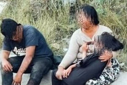 Los coyoteros los abandonaron en la carrera.