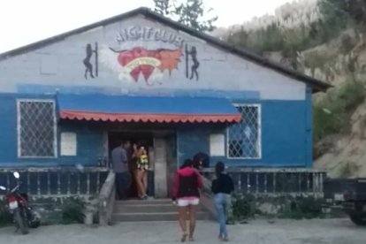 El night club donde fueron asesinados.