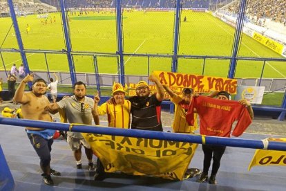 Douglas Ríos el vocero oficial de Armagedón, la barra más grande del papá.