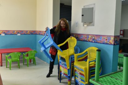 El centro infantil está ubicado al frente de la facultad de Economía.