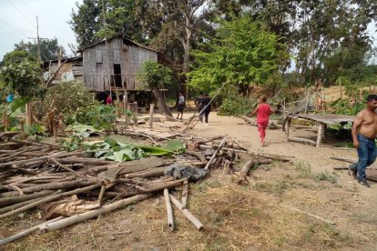 La dueña del predio habría abandonado su casa.