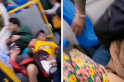 Al mediodía de este miércoles 9 de noviembre se viralizó una grabación en la que se escuchan disparos y gritos de usuarios.