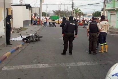 Testigos aseguraron que el occiso tenía poco tiempo trabajando.