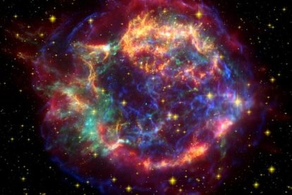 Fotos de una supernova para entender el origen de los elementos del universo
