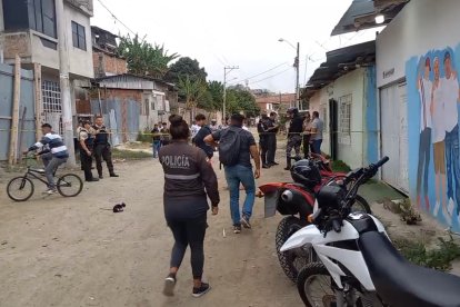 Moradores del sector están con susto ante la muerte violenta de su vecino.