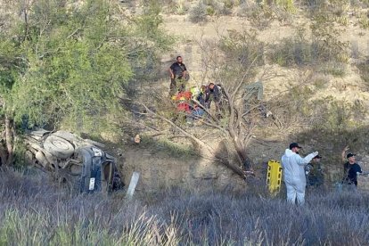 Cinco integrantes de una familia ecuatoriana fallecieron tras un accidente en México.