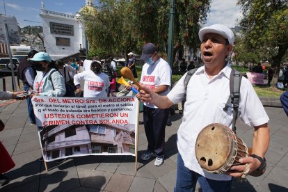 Varias protestas se han dado debido a la problemática que atraviesa el barrio del sur de Quito.
