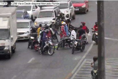 No hubo fallecidos y 15 personas resultaron aprehendidas