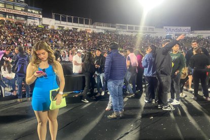 Esperaban a Bad Bunny con 'biela’ en mano