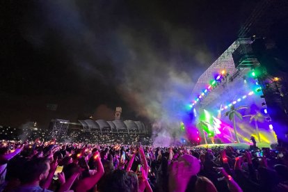 Bad Bunny hizo vibrar a la Capital.