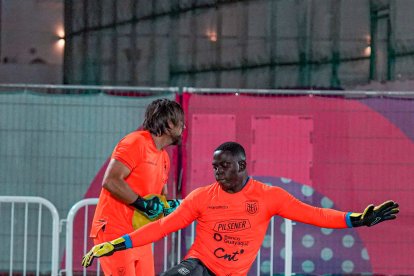 Los jugadores de la Tricolor no le dieron importancia a la noticia   y entrenaron con normalidad.