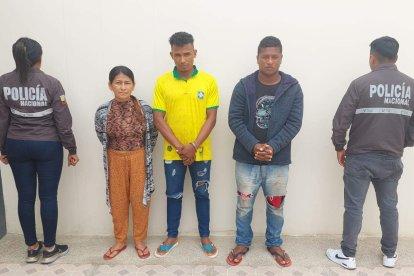 Los sospechosos fueron trasladados a una Unidad Judicial de Flagrancia.