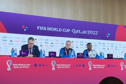 Gustavo Alfaro, técnico de la selección ecuatoriana.