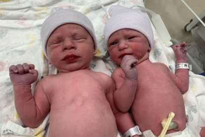 Nacen en EE.UU. unos gemelos de embriones congelados hace 30 años