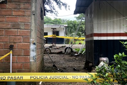 En esta hacienda lo habrían ejecutado con un tiro en la cabeza y otro en la espalda.