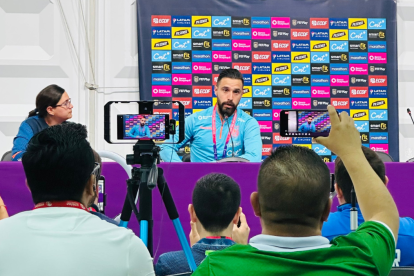 Hernán Galíndez se mostró optimista previo al partido de Ecuador frente a Países Bajos.