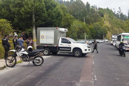 Los cuerpos fueron llevados a la morgue de la Policía Nacional, en el norte.