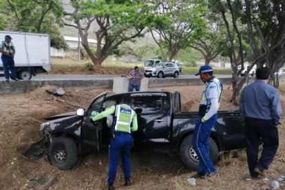 El 30 de octubre de 2022, una persona resultó herida en un accidente en la vía a la costa.