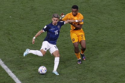 Reconoció que el primer tiempo les "costó un poco" pero las arengas del seleccionador, Gustavo Alfaro, les despertó.