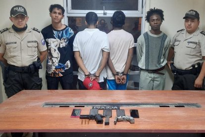 La Policía indaga si los detenidos serían parte de una banda