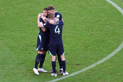 El cuadro dirigido Graham Arnold logró recuperarse tras la goleada que sufrió ante Francia.