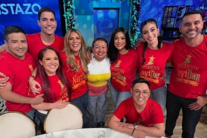 El personal de En Contacto celebró la festividad 'gringa' y les dijeron de todo en las redes