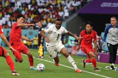 Ghana aplaca la rebelión de Corea del Sur (3-2)