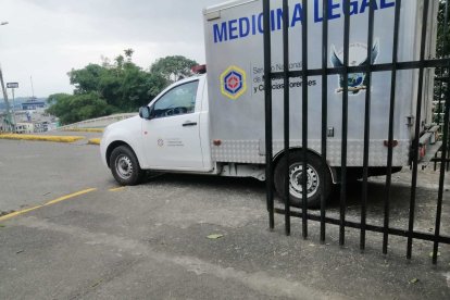 Los restos de la víctima fueron llevados al anfiteatro de la ciudad.