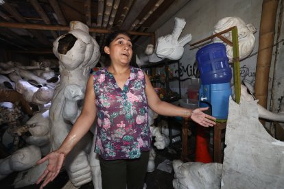 Los artesanos de la 6 de Marzo le temen a los vacunadores