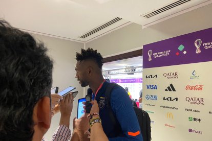 El meta tricolor habló a la prensa después de la eliminación de Ecuador.