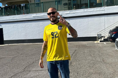 Chito Vera mostró su respaldo a Ecuador desde el inicio del Mundial de Catar 2022.