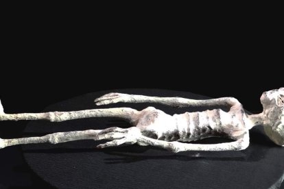 Momias encontradas en Perú tienen características de humanos y aves.