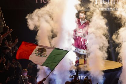 Lo hizo en la misma cuenta oficial de Twitter en la que hace dos días amenazó al diez.