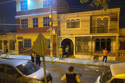 La explosión alarmó a los vecinos de este barrio al norte de Guayaquil.